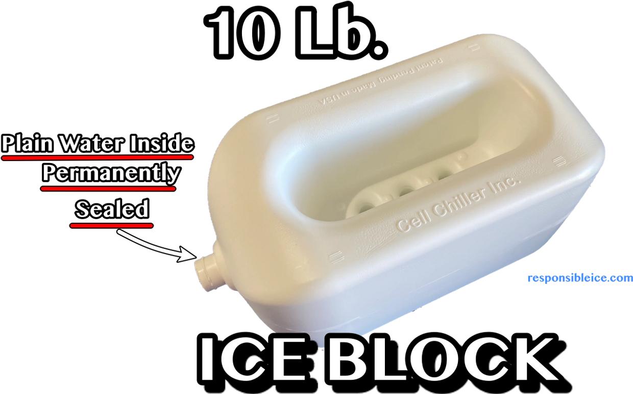 Responsible Ice Reusable Ice, Sustainability, Ice Pack